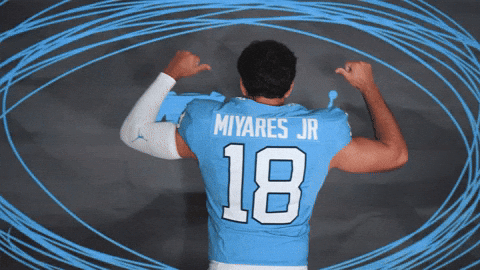 University Of North Carolina Football GIF by UNC Tar Heels