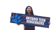 Rowing Oua Sticker by Ontario Tech Ridgebacks