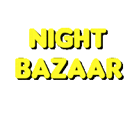 Night Bazaar Sticker by RRM