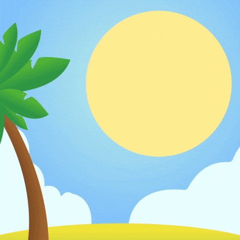 Sun Gm GIF by The Plooshies