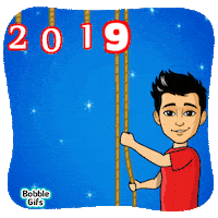 Happy New Year GIF by Bobble