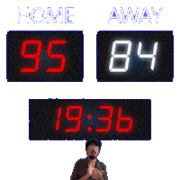 84 Away Sticker