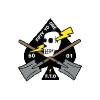 Ace Of Spades Bike Sticker by 50to01