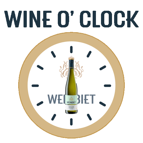 Weinbietspruch Sticker by Weinbiet Manufaktur eG