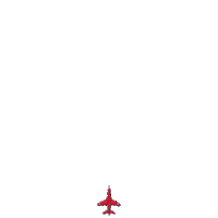 Red Arrows Aviation Sticker by Air Force Gift Shop