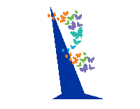 San Antonio Butterflies Sticker by Brooks