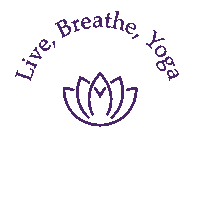 Breathe In Breathe Out Sticker by Urban Ashram Yoga