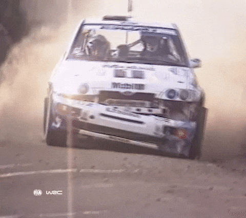 Driving Ford Escort GIF by FIA World Rally Championship