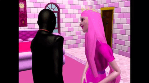 princess bubblegum kiss nergal love GIF