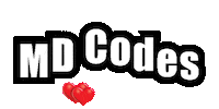 Md Codes Sticker by tatidermato