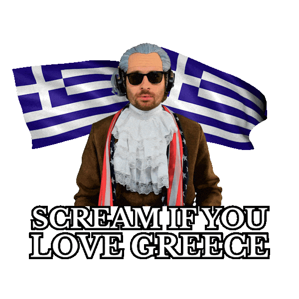 Greek Flag Greece Sticker