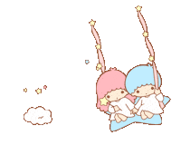 Little Twin Stars Sticker by Sanrio Korea