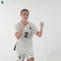 Happy Womens Soccer GIF by Michigan State Athletics