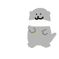 Luck Otter Sticker