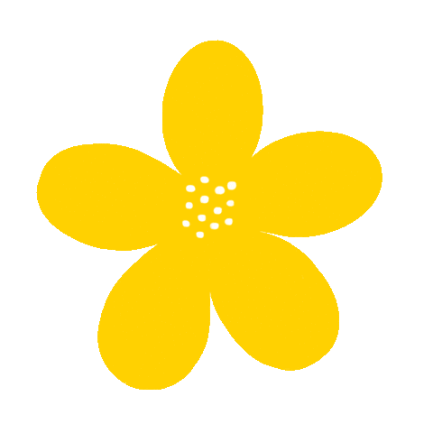 lanalande giphyupload flower yellow shining Sticker
