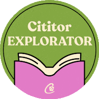 Carti Citeste Sticker by Curtea Veche Publishing