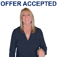 Boston Offer Accepted Sticker by Kim Douglas