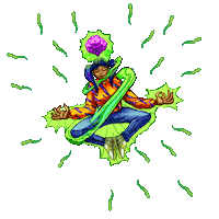 jushpl chill yoga mural zakupy Sticker