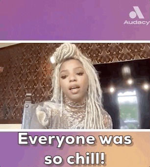 Chilling Chloe Bailey GIF by Audacy