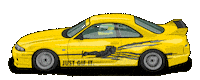 Car Racing Sticker by kneapolitan
