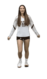 Go Team Cheer Sticker by Aquinas Volleyball