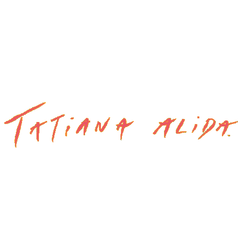 TatianaAlida giphyupload illustration artist london artist Sticker
