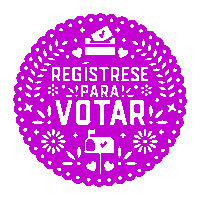 Voting Voter Registration Sticker by INTO ACTION