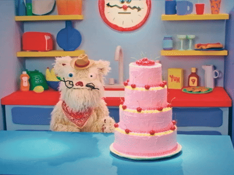 I made you this cake!