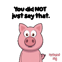 Shocked How Dare You Sticker by VeeFriends