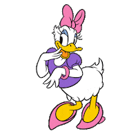 Daisy Duck Disney Sticker by Harveys Seatbelt Bag