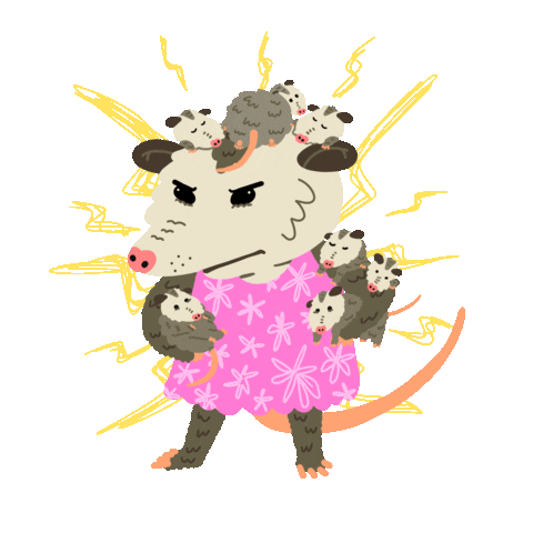 Screaming Summer Love Sticker by Percolate Galactic