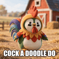 Proud Chicken GIF by ZaddyFi