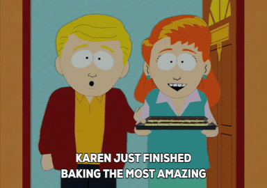 dessert dish GIF by South Park 