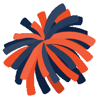 Virginia Cavaliers Sticker by College Colors Day