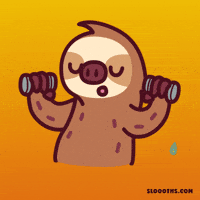 Tired Gym GIF by Sloooths
