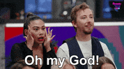 Oh My God Omg GIF by Beauty and the Geek Australia