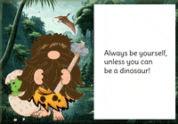 Dinosaur Gnome GIF