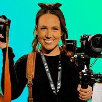 Snapping Camera Man GIF by GIPHY IRL