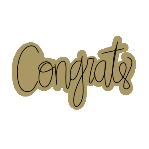 rachelconey giphyupload giphystrobetesting celebrate congrats Sticker