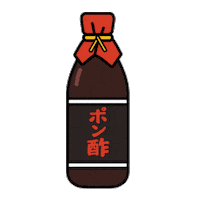 ごはん Vinegar Sticker by TOBAYA SUTEN___Traditional Japanese Brewery Since 1710