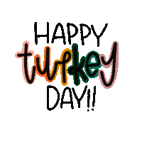 Happy Thanksgiving Sticker