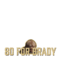 Best Friends Football Sticker by 80 For Brady