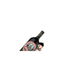 Vino Malbec Sticker by Txikito