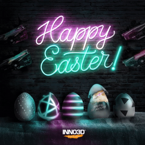 Easter GIF by INNO3D_global
