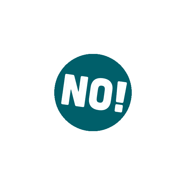 No Sticker by annasmotionclub