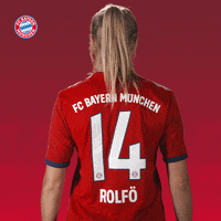 Happy Champions League GIF by FC Bayern Women