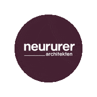 neururer neururer neururerarchitekten Sticker