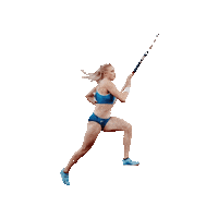 Pole Vault Spirit Sticker by Gill Athletics