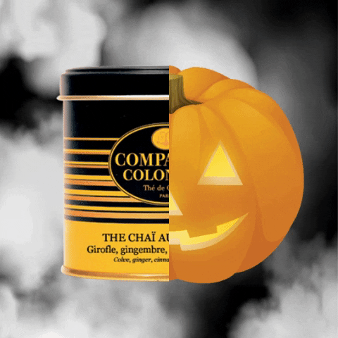 CompagnieColoniale giphygifmaker halloween tea tealover GIF