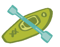 Kayaking Baton Rouge Sticker by BREC Parks